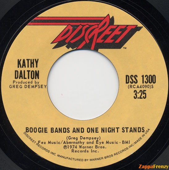 Boogie Bands And One Night Stands